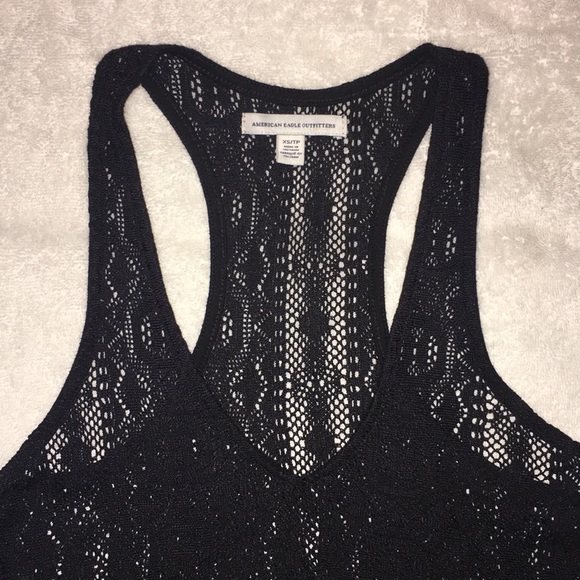 American Eagle Outfitters Tops - American Eagle Mesh / Lace Tank Size XS